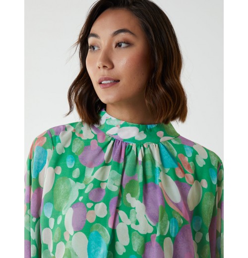 Puffball Chiffon Top Puffball Chiffon Top