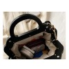 Black Croc Tote Bag Black Croc Tote Bag