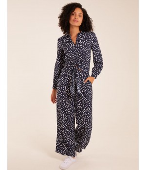 Polka Dot Oversized Shirt & Trouser Set